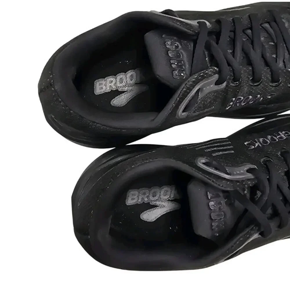 Brooks Ghost Max 3 Mens Size 10.5 Wide 2E Black Ebony Running Shoes 1104642E020